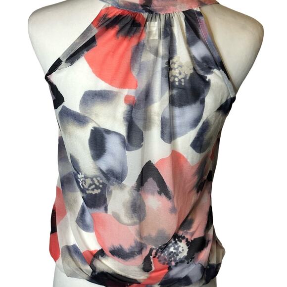 I.N.C Internationals Dressy Tank Petite Small Pink and White - Picture 2 of 2